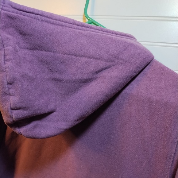 The North Face Womens Plus Size XL Purple Hoodie Sweatshirt Pullover Pocket - Picture 8 of 8